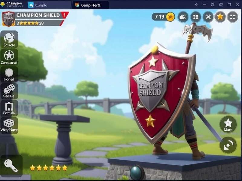Champion Shield Game Screenshot